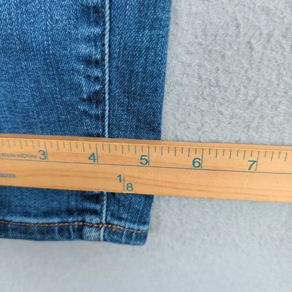 Madewell Jeans 10 Roadtripper Skinny Womens 29T Tall Blue Denim High‎ Rise